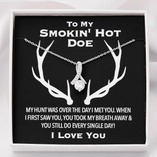 TO MY SMOKIN' HOT DOE - Heart Melt Message | Alluring necklace❤️