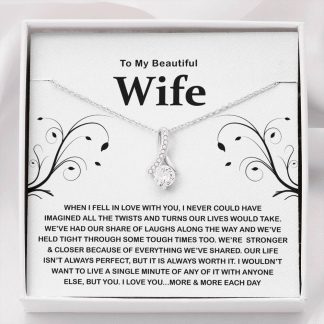 TO MY BEAUTIFUL WIFE - Heart Melt Message | Alluring necklace❤️