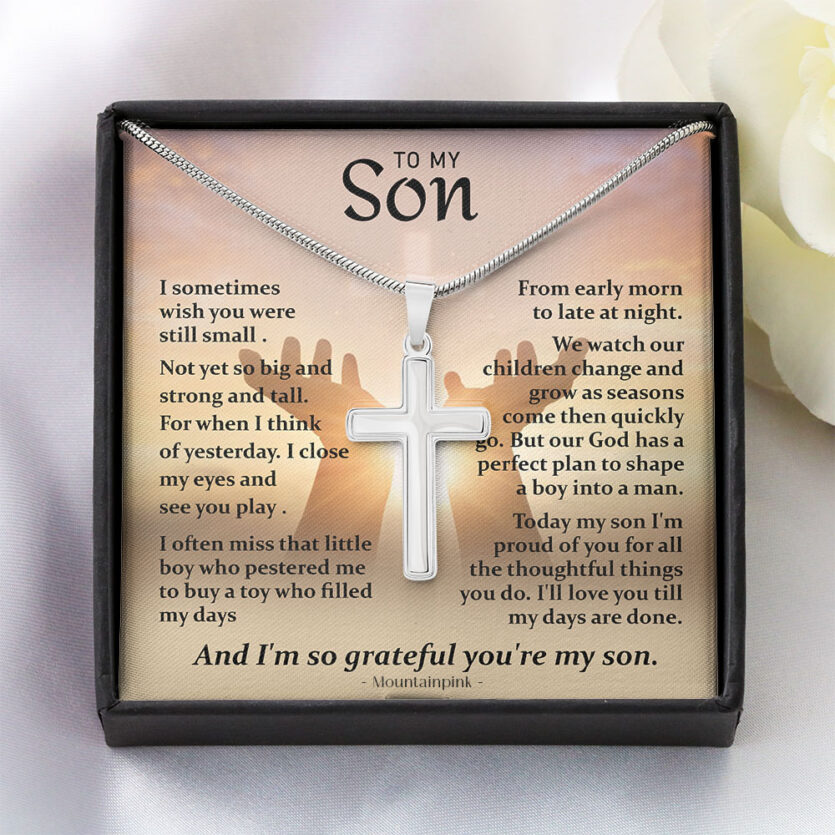 Artisan Crafted Cross Personalized IMG 3958d 1