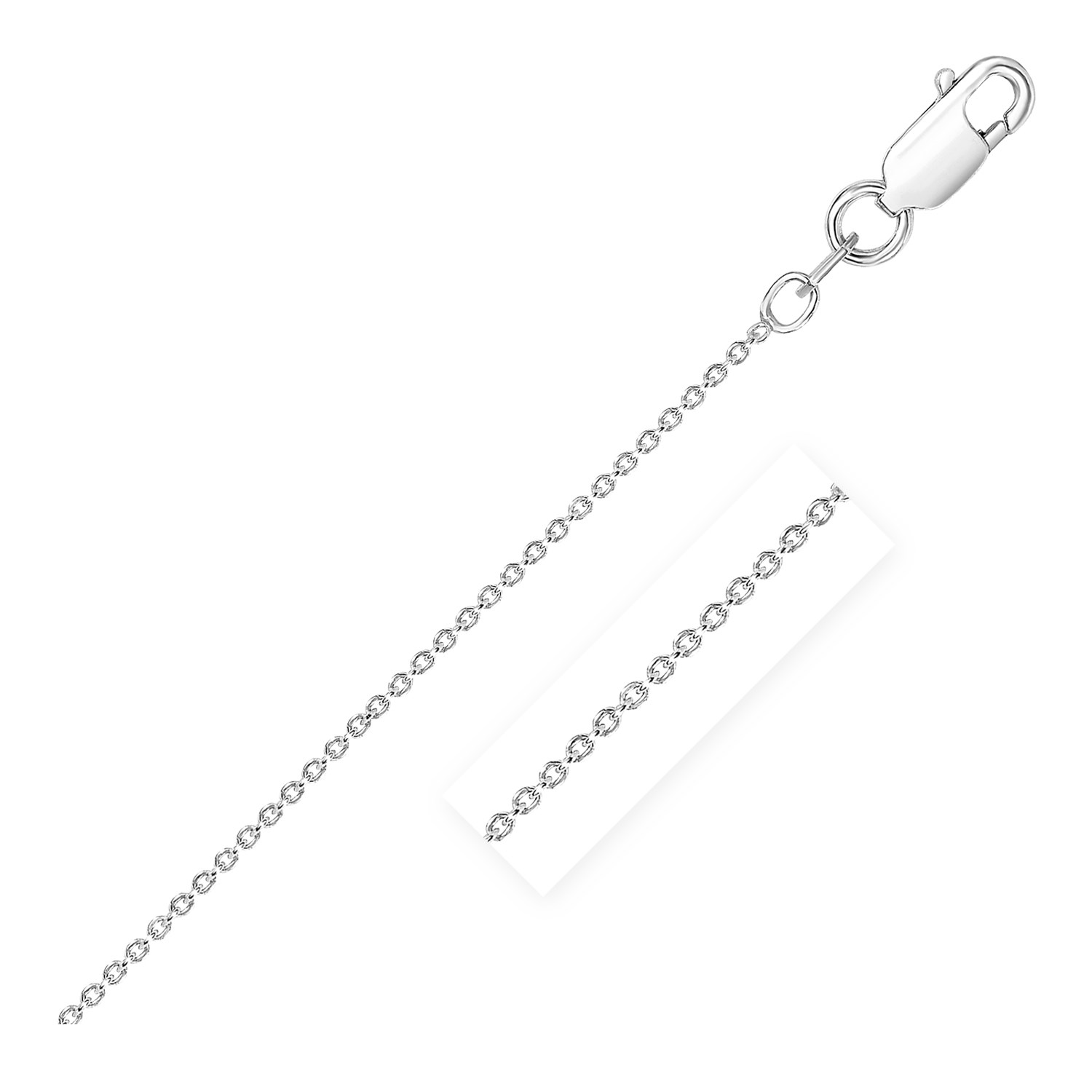 d2094842-1-4-1-1-1-1-1-1-1-1-1-1-1-1-1-1-1-1-1-1-1-1-1-1-1-1-1-1.jpg Sterling Silver Rhodium Plated Round Cable Chain (2.10 mm) - Image 1